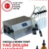 Dört Nozullu Elektirikli Aromaterapi Yağ Dolum Makinası